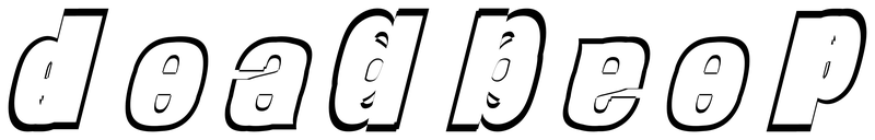 Ambigram for deadbeef in Harveit 